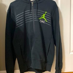 Jordan zip up hoodie